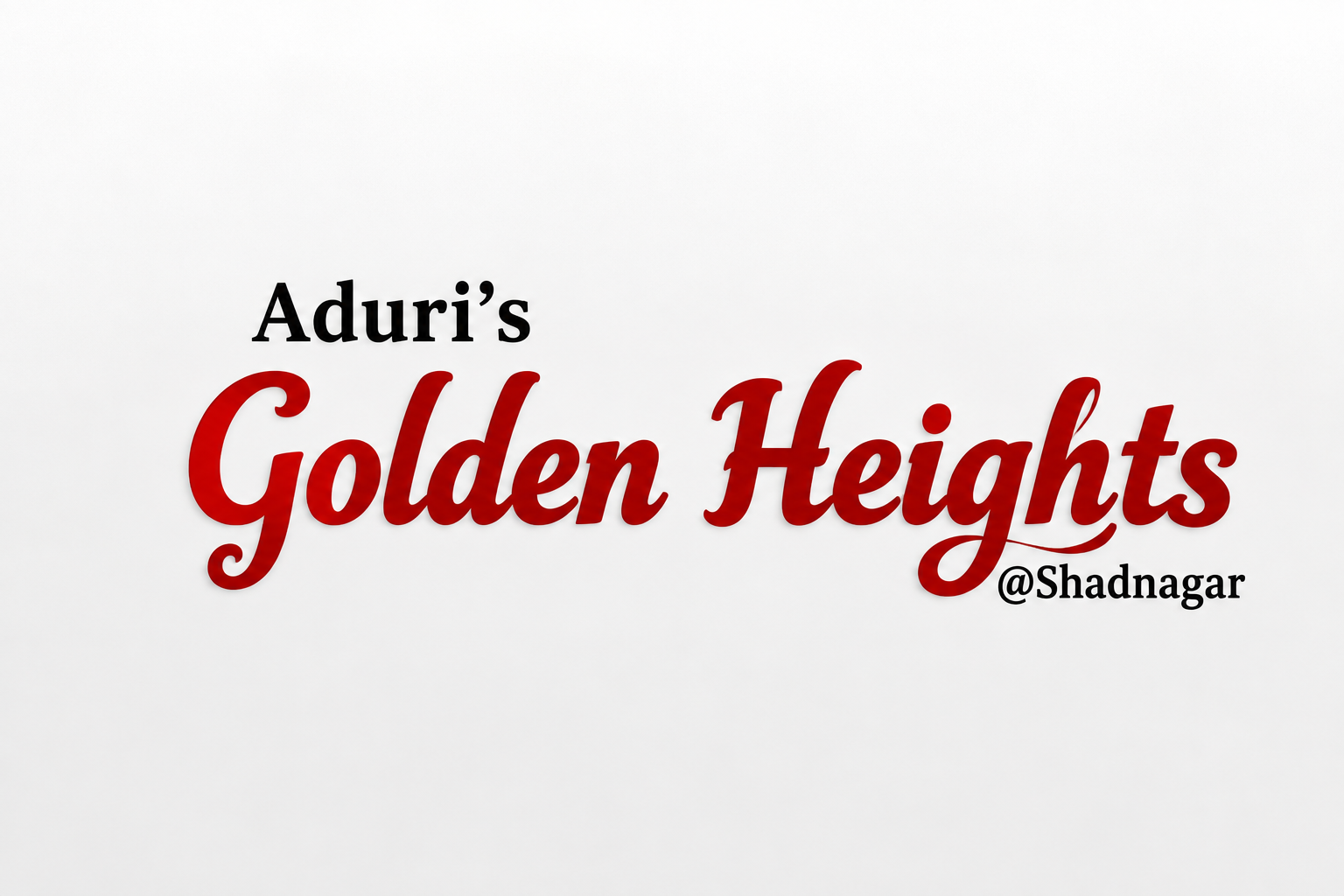 GOLDEN HEIGHTS SHADNAGAR